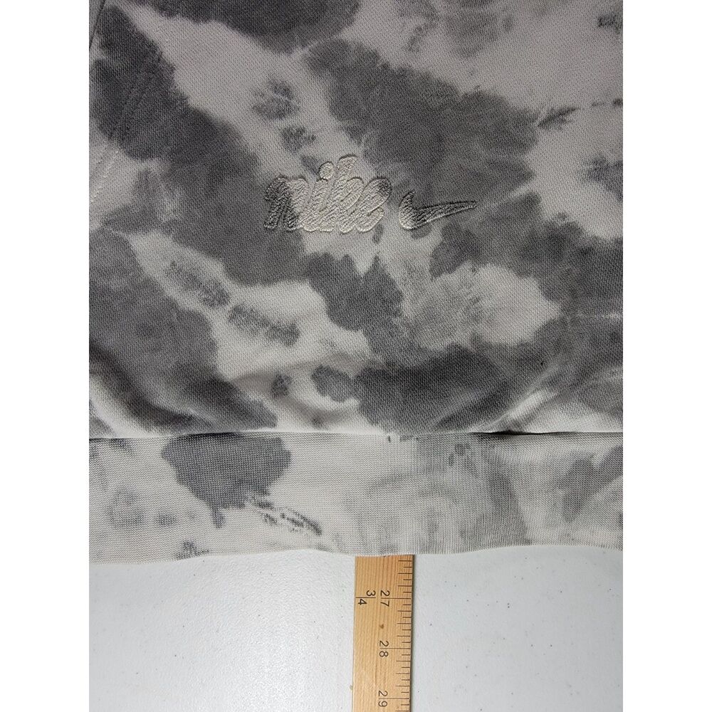 Vintage Nike Sportswear Grey Tie Dye Hoodie - Small - Picture 7 of 9